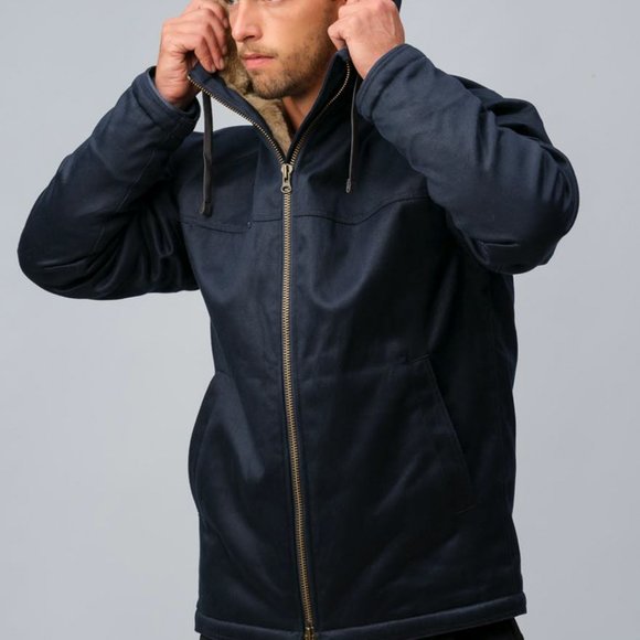 Men's Original Hemp Jacket BLACK by FRESHEMP (FHM) - Picture 6 of 10